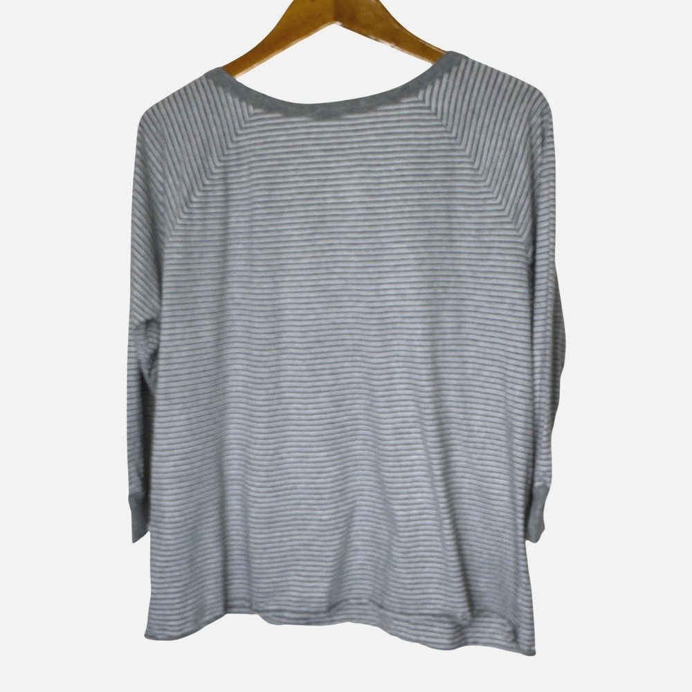 Standard James Perse 3/4 Sleeve Tee Womens Size 4 - Picture 2 of 8